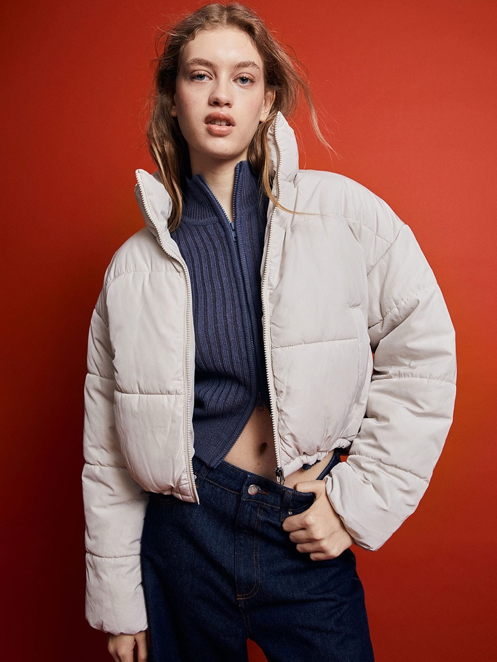 H&M short puffer